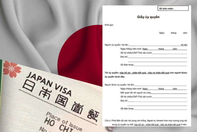 Bạn bè nộp hộ hồ sơ xin visa Nhật được không?