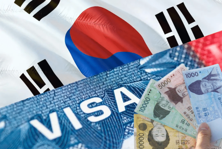 Hướng dẫn lệ phí nộp visa Hàn Quốc