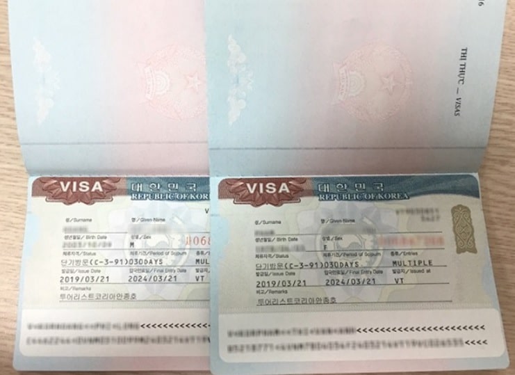 Visa C3-9 Hàn Quốc
