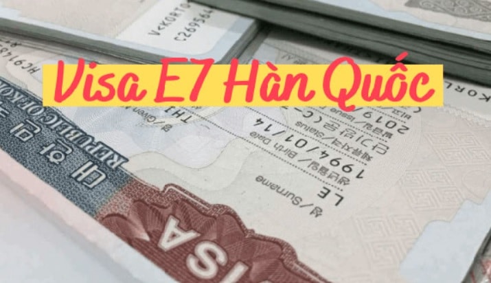 Visa E7 Hàn Quốc: Điều kiện, quyền lợi và thủ tục